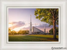 Load image into Gallery viewer, Dallas Eventide Open Edition Canvas / 12 X 18 White Frame Art
