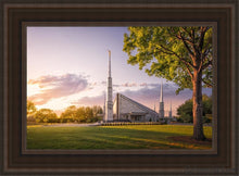 Load image into Gallery viewer, Dallas Eventide Open Edition Canvas / 14 X 21 Brown Frame Art
