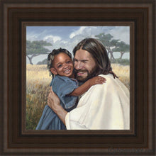 Load image into Gallery viewer, Daughter Of A King Open Edition Canvas / 12 X Brown Frame Art
