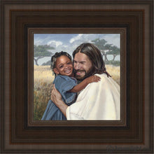 Load image into Gallery viewer, Daughter Of A King Open Edition Canvas / 6 X Brown Frame Art
