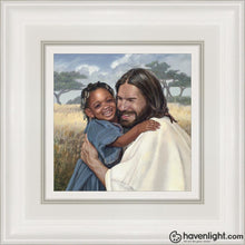 Load image into Gallery viewer, Daughter Of A King Open Edition Canvas / 6 X White Frame Art
