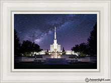 Load image into Gallery viewer, Denver Celestial Open Edition Canvas / 12 X 18 White Frame Art

