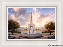 Load image into Gallery viewer, Denver Spiritual Glow Open Edition Canvas / 12 X 18 White Frame Art
