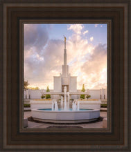 Load image into Gallery viewer, Denver Spiritual Glow Open Edition Canvas / 8 X 10 Brown Frame Art
