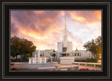Load image into Gallery viewer, Denver Sunset Open Edition Canvas / 20 X 30 Black Frame Art
