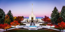 Load image into Gallery viewer, Denver Temple Bright Millennial Day Art
