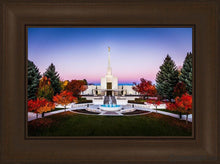 Load image into Gallery viewer, Denver Temple Bright Millennial Day Open Edition Canvas / 18 X 12 Frame C 17 3/4 23 Art
