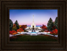 Load image into Gallery viewer, Denver Temple Bright Millennial Day Open Edition Canvas / 18 X 12 Frame T 3/4 24 Art
