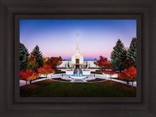 Load image into Gallery viewer, Denver Temple Bright Millennial Day Open Edition Canvas / 24 X 16 Frame A 23 3/4 31 Art
