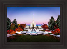 Load image into Gallery viewer, Denver Temple Bright Millennial Day Open Edition Canvas / 30 X 20 Frame B 27 3/4 37 Art
