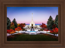 Load image into Gallery viewer, Denver Temple Bright Millennial Day Open Edition Canvas / 30 X 20 Frame C 27 3/4 37 Art
