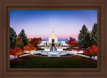 Load image into Gallery viewer, Denver Temple Bright Millennial Day Open Edition Canvas / 36 X 24 Frame F 31 3/4 43 Art
