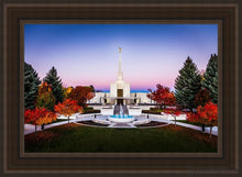 Load image into Gallery viewer, Denver Temple Bright Millennial Day Open Edition Canvas / 36 X 24 Frame R 32 3/4 44 Art
