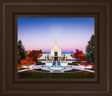Load image into Gallery viewer, Denver Temple Bright Millennial Day Open Edition Print / 10 X 8 Frame C 12 1/4 14 Art
