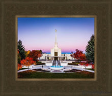 Load image into Gallery viewer, Denver Temple Bright Millennial Day Open Edition Print / 10 X 8 Frame G 12 1/4 14 Art
