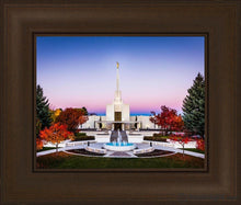 Load image into Gallery viewer, Denver Temple Bright Millennial Day Open Edition Print / 14 X 11 Frame C 16 3/4 19 Art
