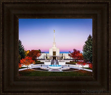 Load image into Gallery viewer, Denver Temple Bright Millennial Day Open Edition Print / 14 X 11 Frame T 17 3/4 20 Art
