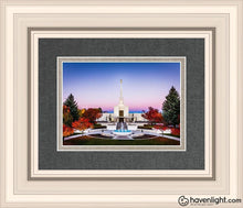Load image into Gallery viewer, Denver Temple Bright Millennial Day Open Edition Print / 7 X 5 Frame R 9 1/4 11 Art
