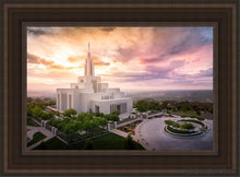 Load image into Gallery viewer, Draper From On High Open Edition Canvas / 14 X 21 Brown Frame Art
