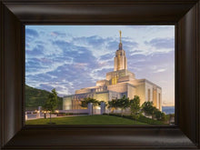 Load image into Gallery viewer, Draper Temple 01 Open Edition Canvas / 18 X 12 Frame C 17 3/4 23 Art
