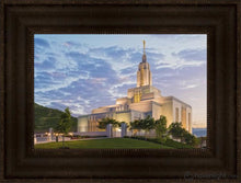 Load image into Gallery viewer, Draper Temple 01 Open Edition Canvas / 18 X 12 Frame T 3/4 24 Art

