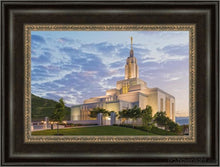 Load image into Gallery viewer, Draper Temple 01 Open Edition Canvas / 18 X 12 Frame W 3/4 24 Art
