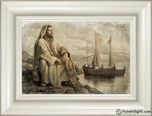 Load image into Gallery viewer, Facing Eternity Open Edition Print / 14 X 21 Frame C 29 1/4 22 Art
