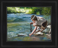 Load image into Gallery viewer, Faith To Prepare Open Edition Canvas / 11 X 14 Black Frame Art
