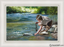 Load image into Gallery viewer, Faith To Prepare Open Edition Canvas / 24 X 36 White Frame Art
