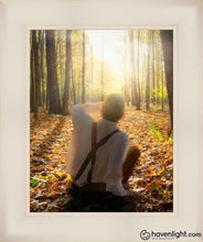 Load image into Gallery viewer, First Vision Joseph Smith Open Edition Print / 11 X 14 Frame L 15 1/4 18 Art

