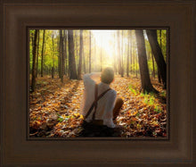 Load image into Gallery viewer, First Vision Joseph Smith Open Edition Print / 14 X 11 Frame C 19 3/4 16 Art

