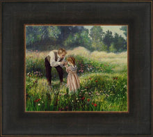 Load image into Gallery viewer, Flowers For A Lady Open Edition Print / 13 X 11 Frame F 17 1/4 19 Art
