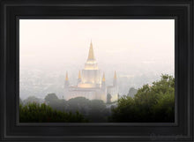 Load image into Gallery viewer, Foggy Oakland Open Edition Canvas / 24 X 36 Black Frame Art
