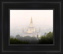 Load image into Gallery viewer, Foggy Oakland Open Edition Canvas / 8 X 10 Black Frame Art
