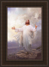 Load image into Gallery viewer, For This Purpose I Have Come Open Edition Canvas / 14 X 21 Brown Frame Art

