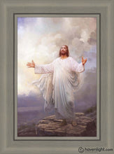 Load image into Gallery viewer, For This Purpose I Have Come Open Edition Canvas / 14 X 21 Gray Frame Art
