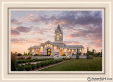 Load image into Gallery viewer, Fort Collins Afterglow Open Edition Canvas / 20 X 30 White Frame Art
