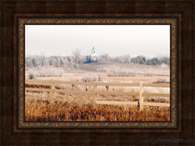 Load image into Gallery viewer, Fort Collins All Is Safely Gathered In Open Edition Canvas / 30 X 20 Frame A 40 Art
