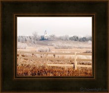 Load image into Gallery viewer, Fort Collins All Is Safely Gathered In Open Edition Print / 10 X 8 Frame A 12 1/4 14 Art

