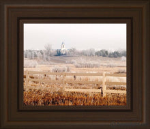 Load image into Gallery viewer, Fort Collins All Is Safely Gathered In Open Edition Print / 10 X 8 Frame C 12 1/4 14 Art
