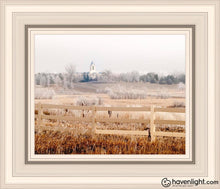 Load image into Gallery viewer, Fort Collins All Is Safely Gathered In Open Edition Print / 10 X 8 Frame R 12 1/4 14 Art
