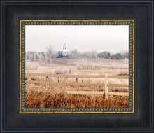 Load image into Gallery viewer, Fort Collins All Is Safely Gathered In Open Edition Print / 10 X 8 Frame W 12 1/2 14 Art

