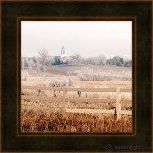Load image into Gallery viewer, Fort Collins All Is Safely Gathered In Open Edition Print / 12 X Frame A 16 1/4 Art
