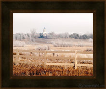 Load image into Gallery viewer, Fort Collins All Is Safely Gathered In Open Edition Print / 14 X 11 Frame A 15 1/4 18 Art
