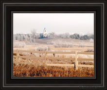 Load image into Gallery viewer, Fort Collins All Is Safely Gathered In Open Edition Print / 14 X 11 Frame B 15 1/4 18 Art
