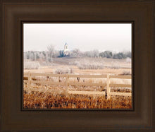 Load image into Gallery viewer, Fort Collins All Is Safely Gathered In Open Edition Print / 14 X 11 Frame C 16 3/4 19 Art
