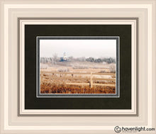 Load image into Gallery viewer, Fort Collins All Is Safely Gathered In Open Edition Print / 7 X 5 Frame R 9 1/4 11 Art
