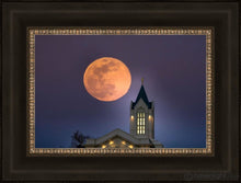 Load image into Gallery viewer, Fort Collins Night Flight Open Edition Canvas / 18 X 12 Frame W 19 25 Art
