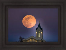 Load image into Gallery viewer, Fort Collins Night Flight Open Edition Canvas / 24 X 16 Frame A 23 3/4 31 Art
