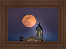 Load image into Gallery viewer, Fort Collins Night Flight Open Edition Canvas / 24 X 16 Frame B 23 3/4 31 Art
